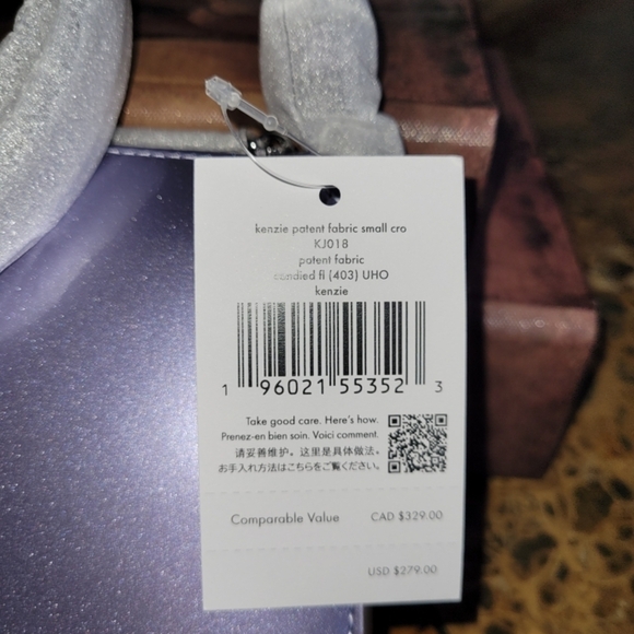 Kate Spade Purple Handbag NWT - Picture 8 of 8